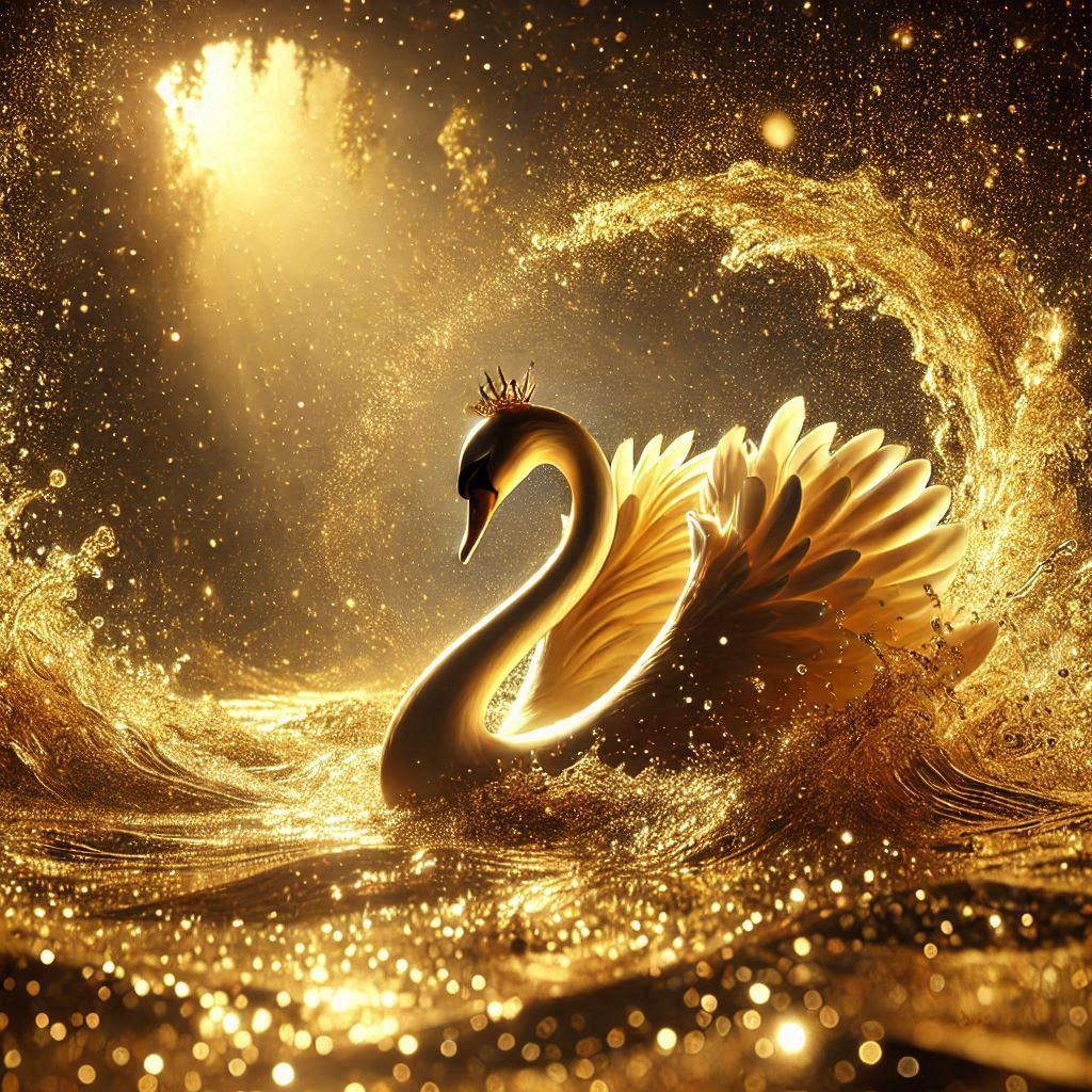 Golden swan