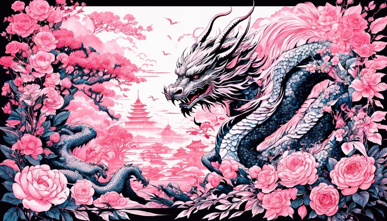 Asian Dragon   by @Gothic Vampire Poetry