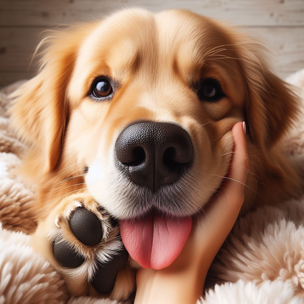 Chubby Golden Retriever Puppy