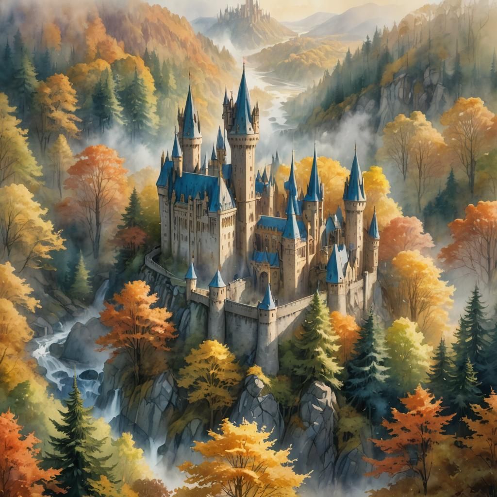 Castle in the forest
