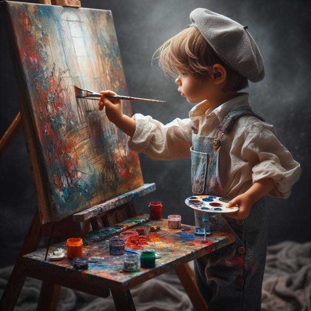 born to be an artist   by @Dorian