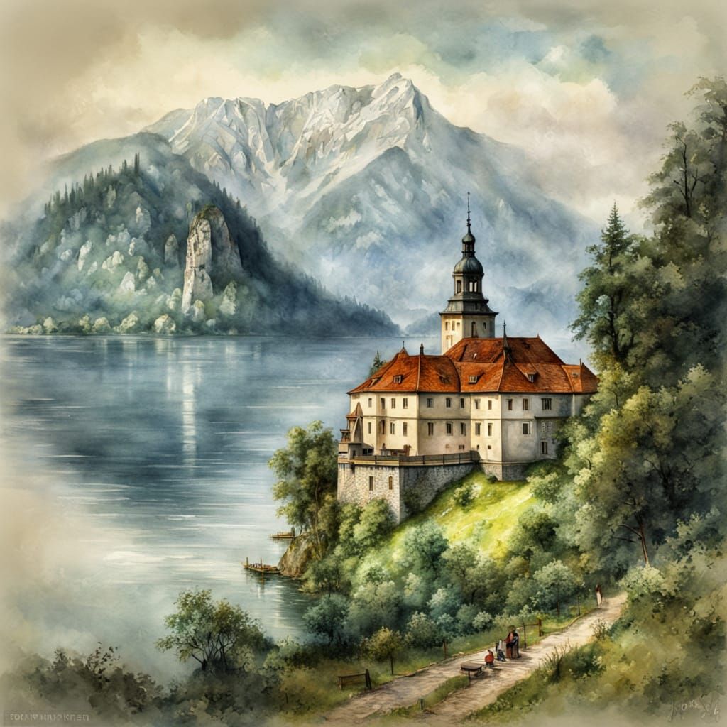 The Lake  by @Giulio