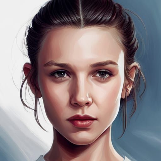 Millie Bobby Brown - AI Generated Artwork - NightCafe Creator