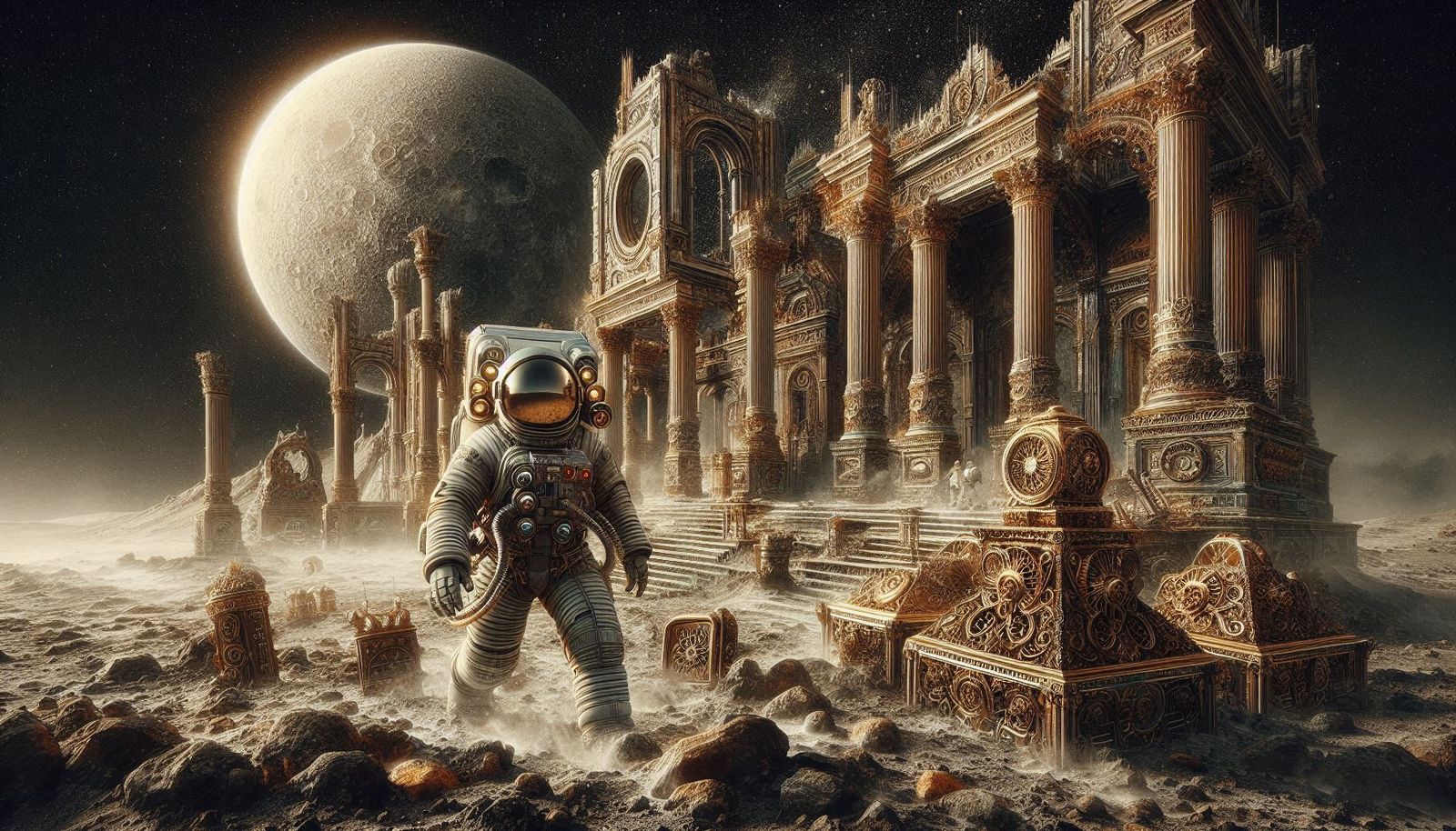 Astronaut Explorer Steampunk