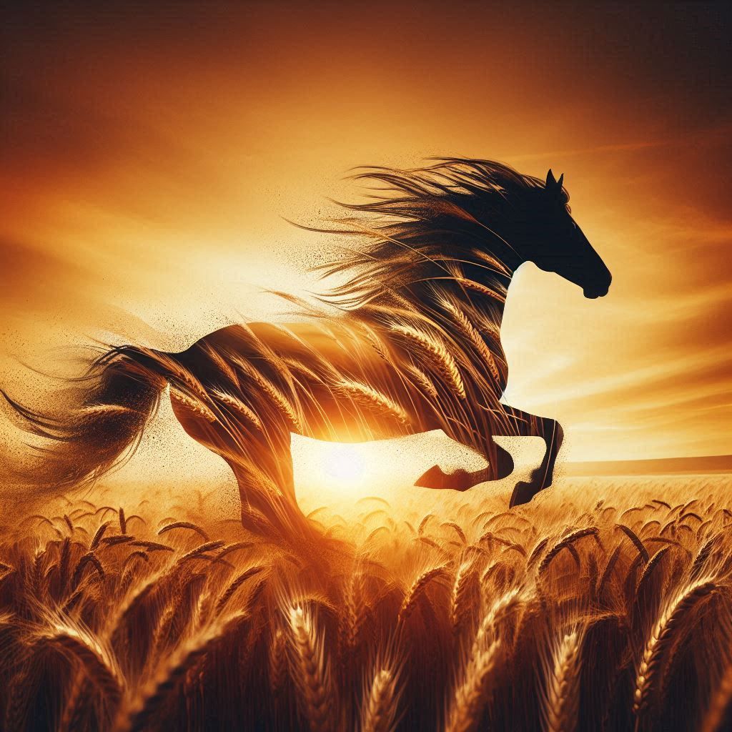 double exposure beautiful fantasy portrait landscape..