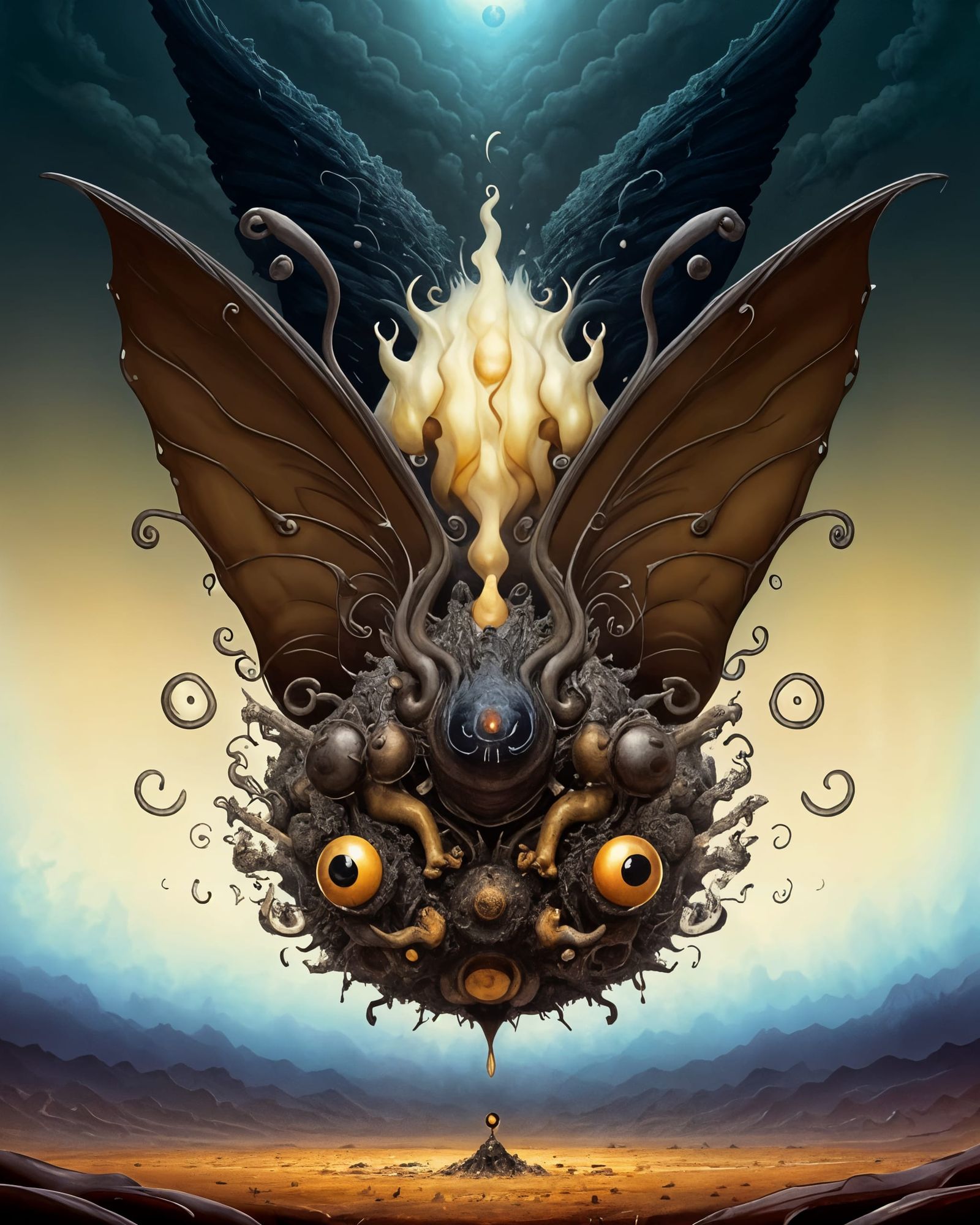 The Metamorphosis of the Cat-Moth