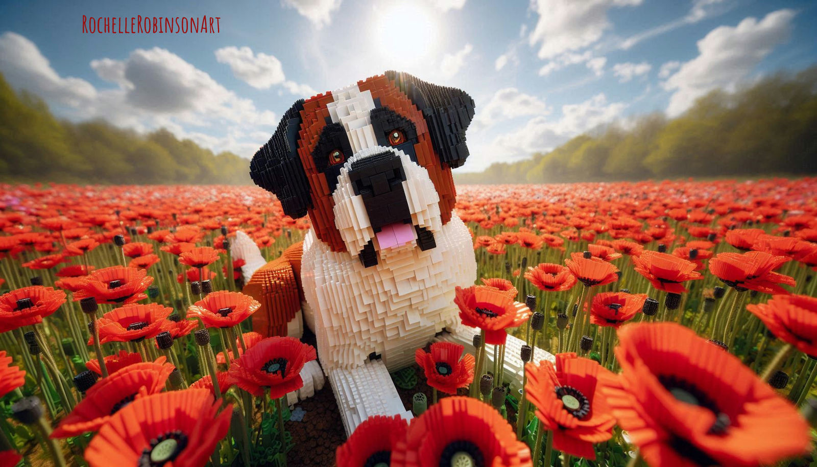 Lord Byron - Lego Art