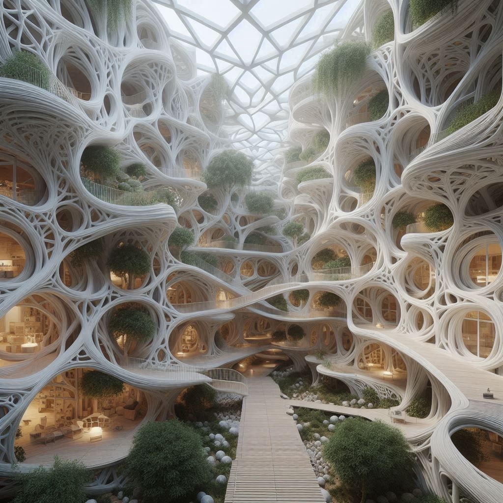 Futuristic building 4