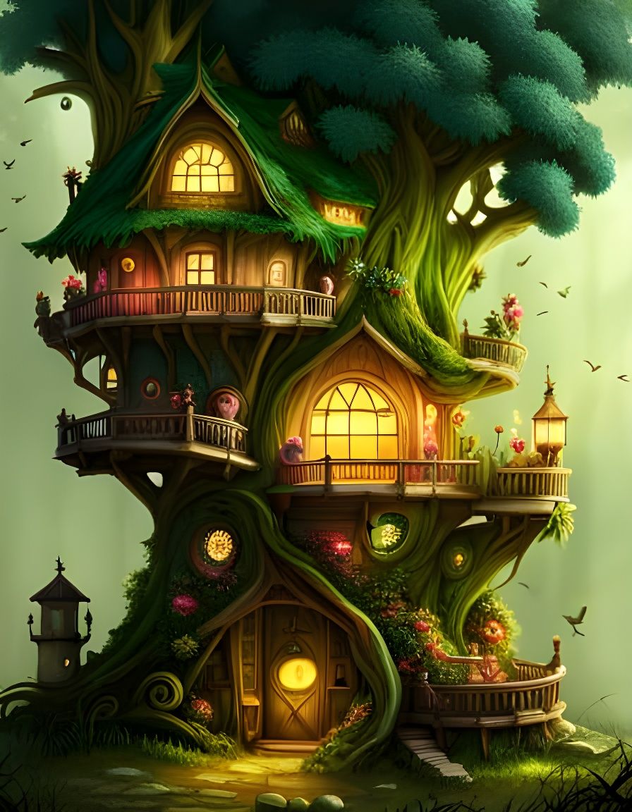 Enchanted forest  by @Cilia