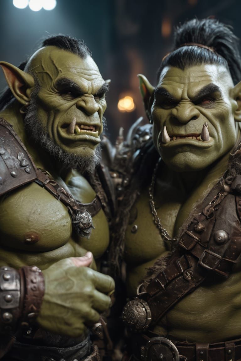 Dungeonpunk Orc Bros~