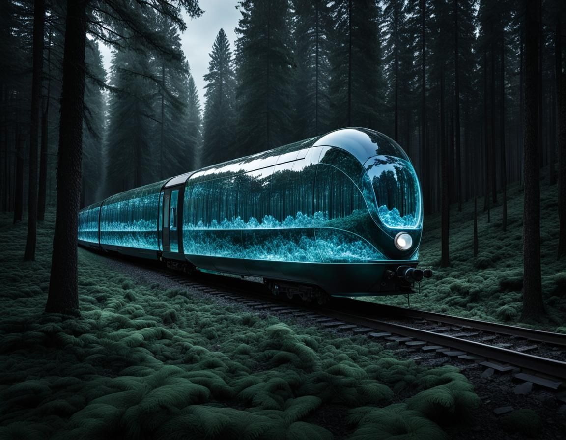 Glass Train  by @OckhamsRazor