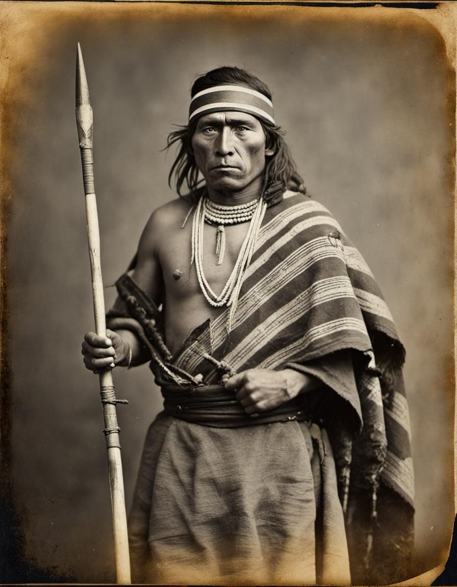 American Warrior #45 Cacique Pincén, Salinas Grandes 1870 - AI