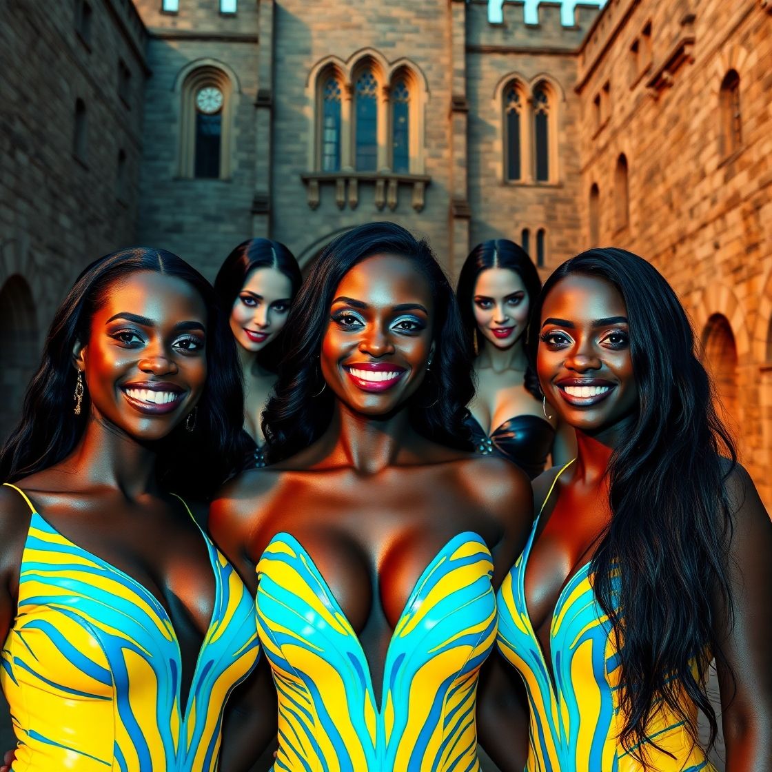 Inside Dracula's castle