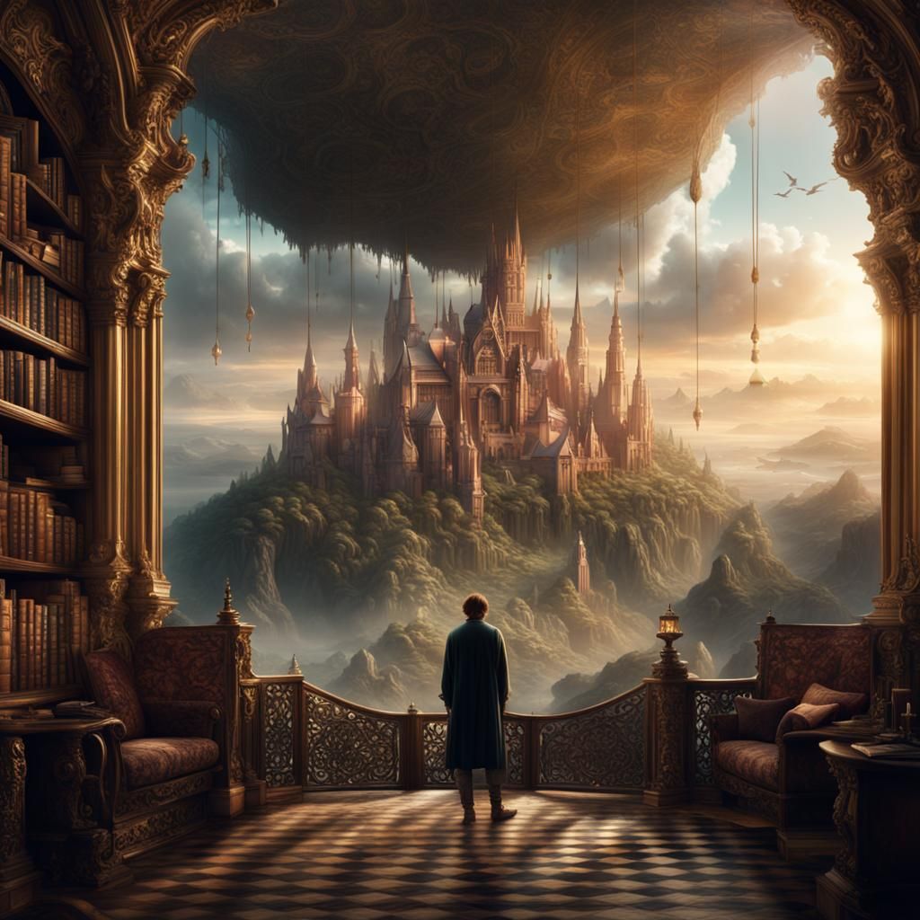 My favorite book comes to life  by @Amadr011