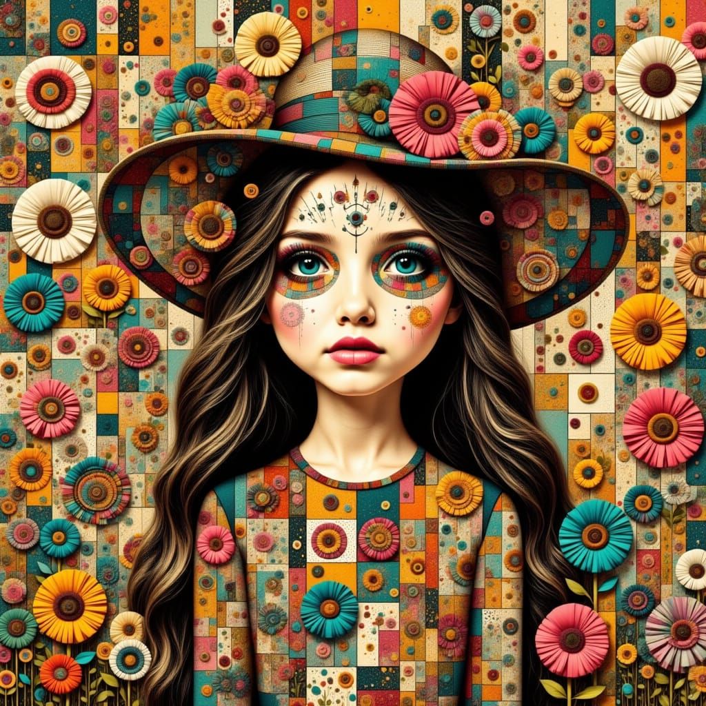 <lora:patchwork Hennie:1.0>