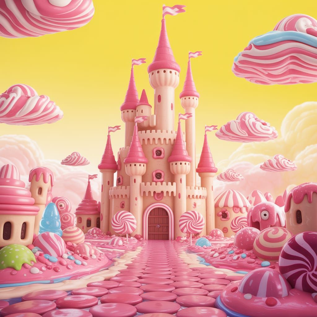Candy castle  by @DM CDT