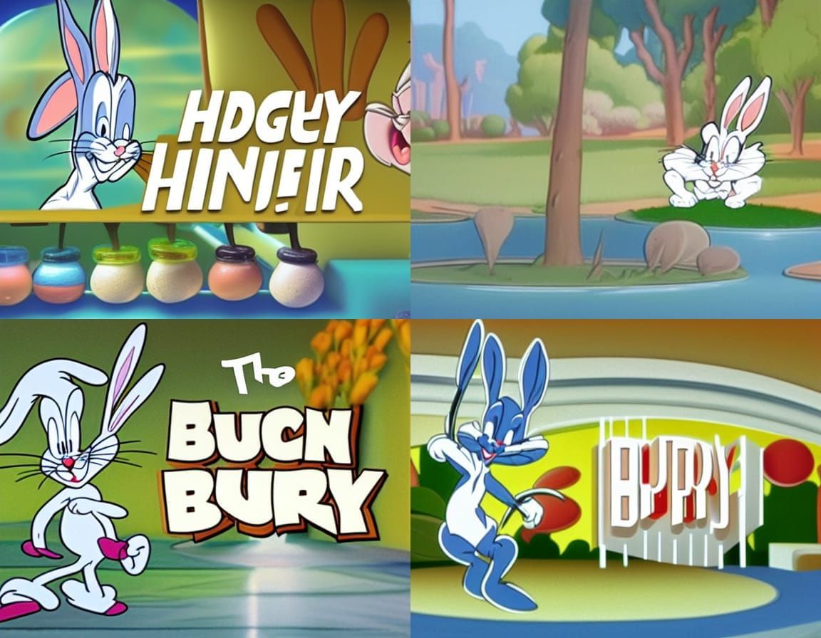 Bugs Bunny AI Generated Artwork NightCafe Creator
