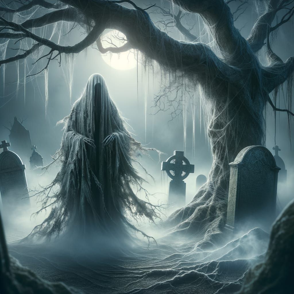 Specter of the Forgotten Graveyard  by @undefined
