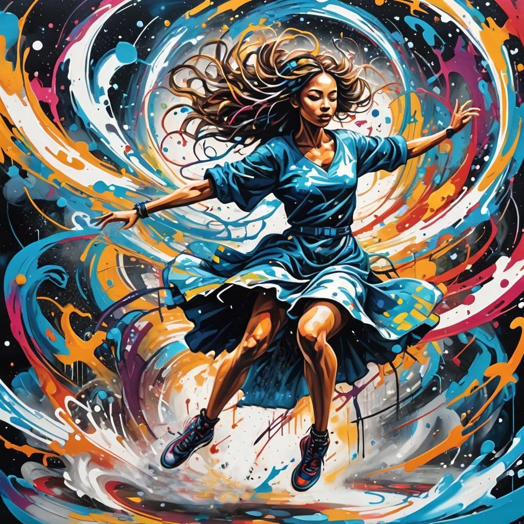 time-and-space-travelling dancer