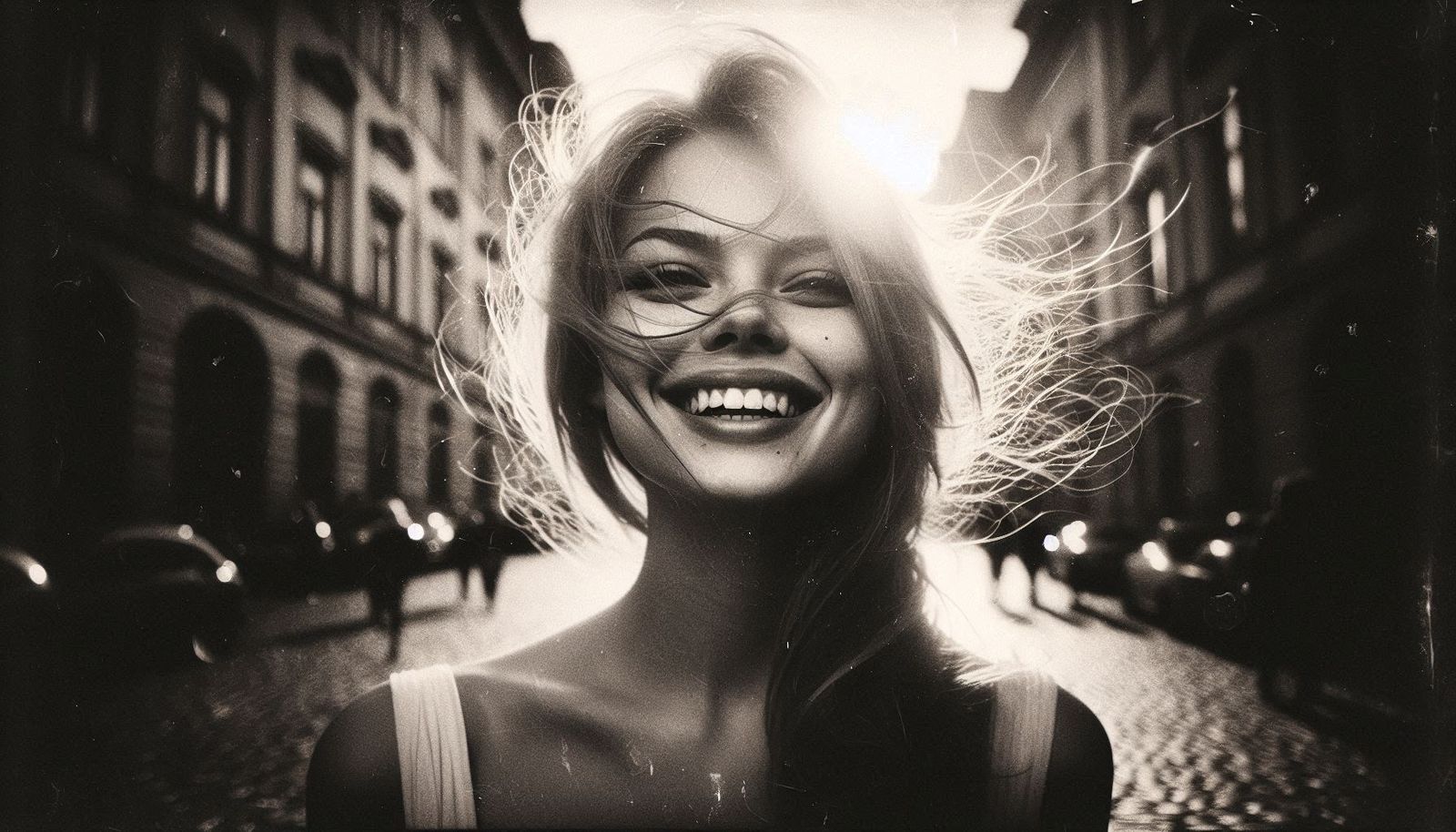 Blazing Grace 🌸🙏 Overlay Vintage Grain