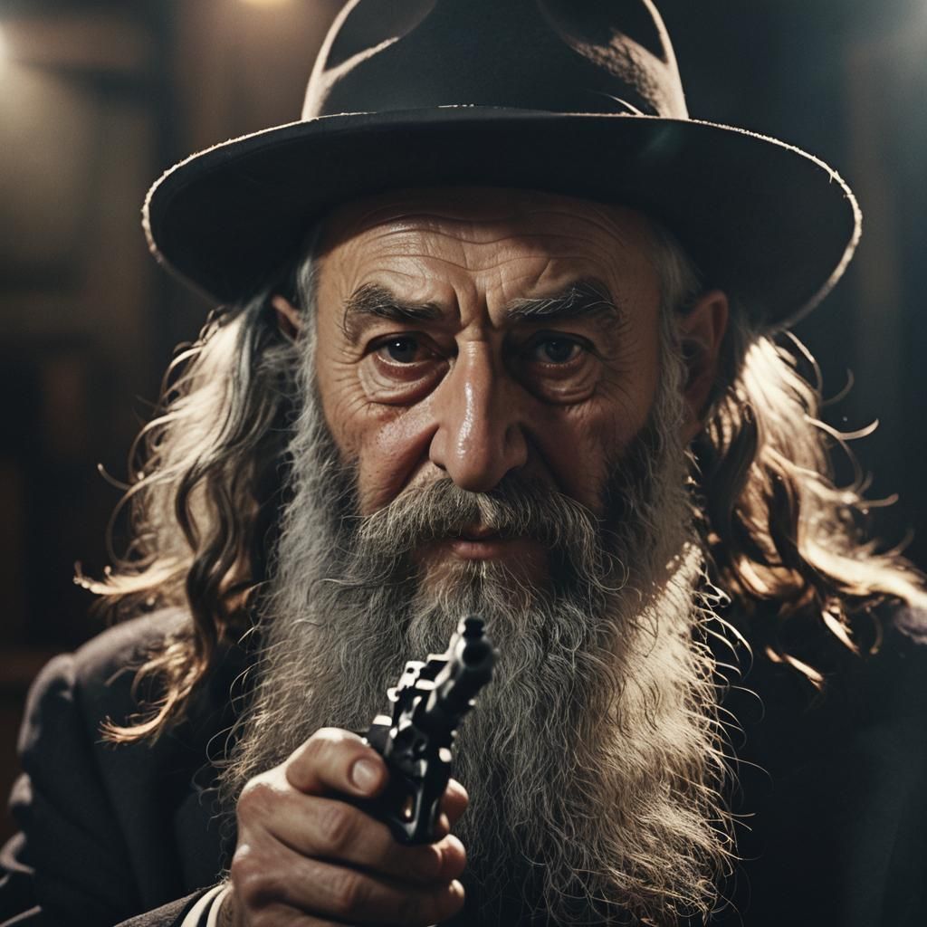 Rabbi Chaim Kanievsky in Cinematic Darkness