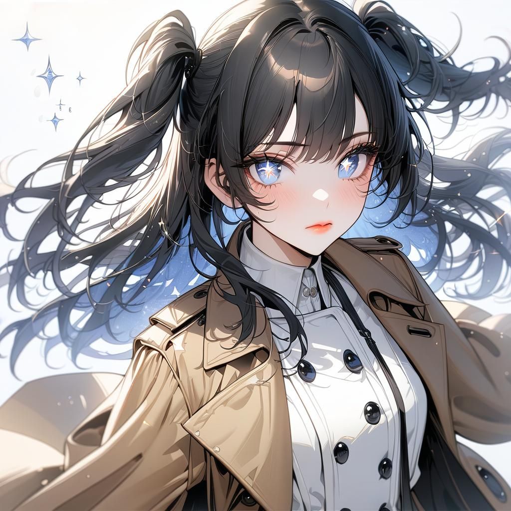 Glamorous Blue-Eyed Beauty in Classic Flapper Attire