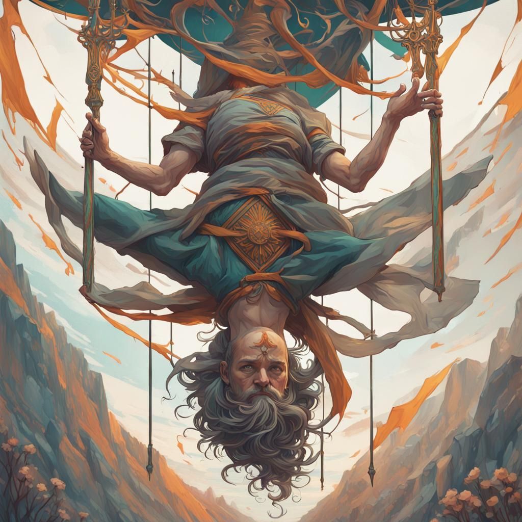 The hanged man - AI Generated Artwork - NightCafe Creator