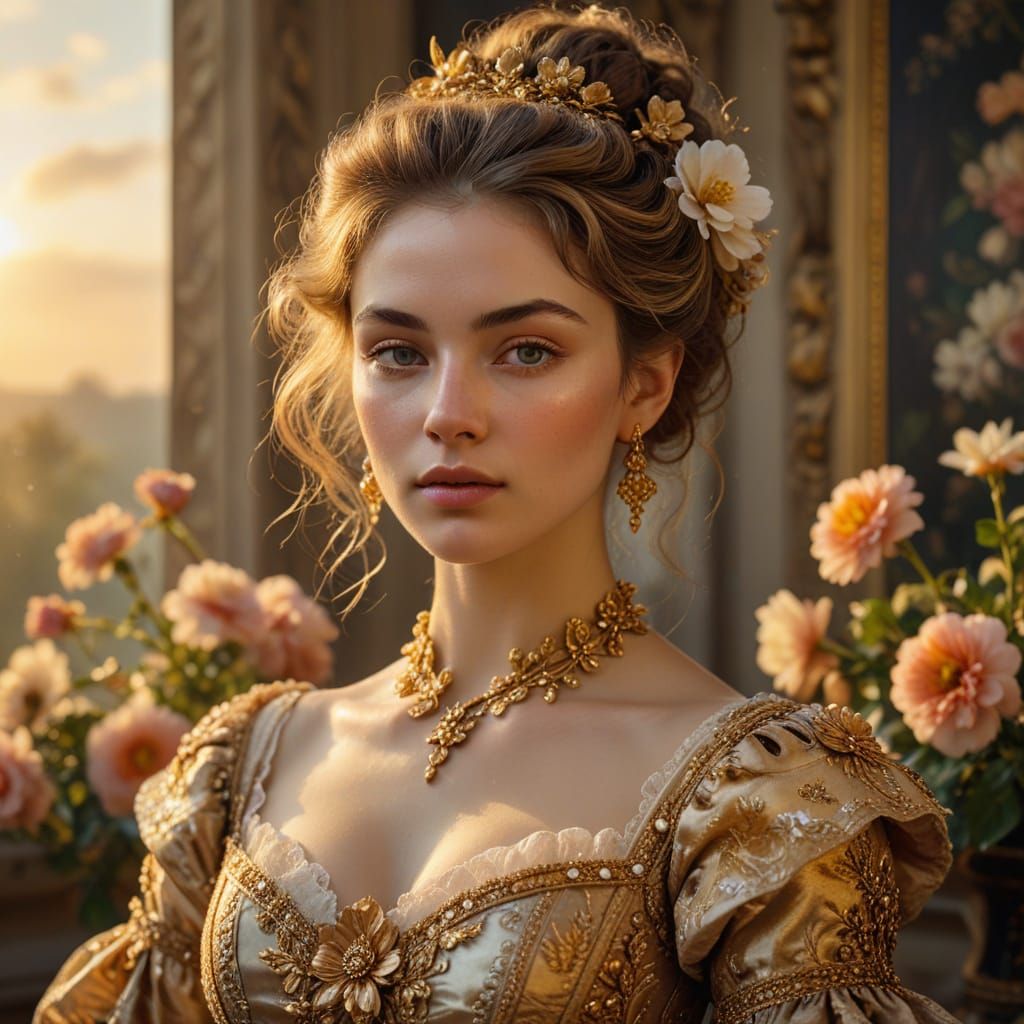 Princess Portrait  by @Lady on Fire