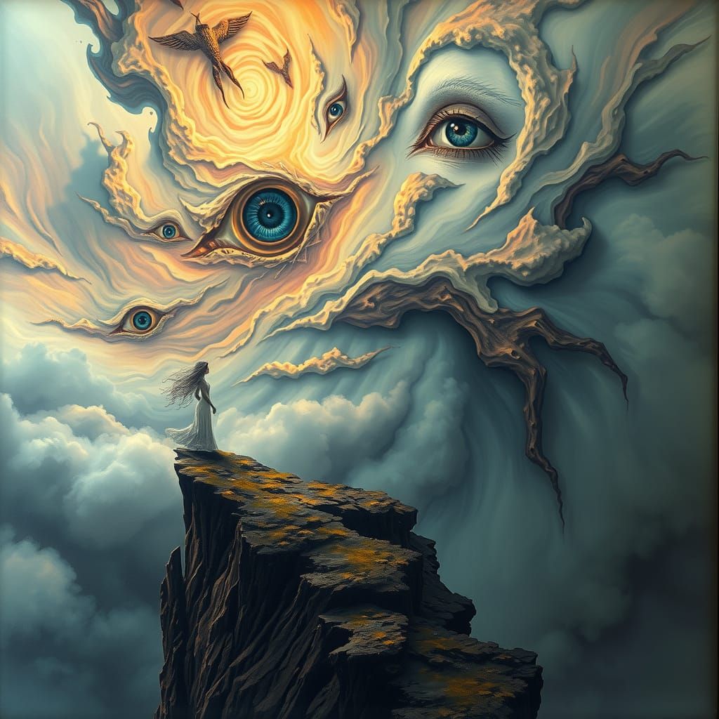 Gaze Into The Surreal Void  by @T G Author