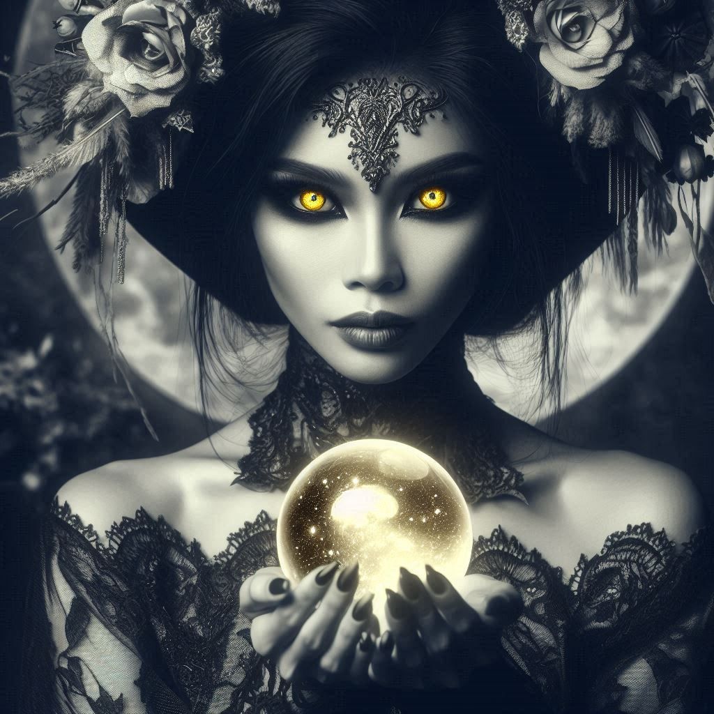 The wishing witch by artist DOOFY