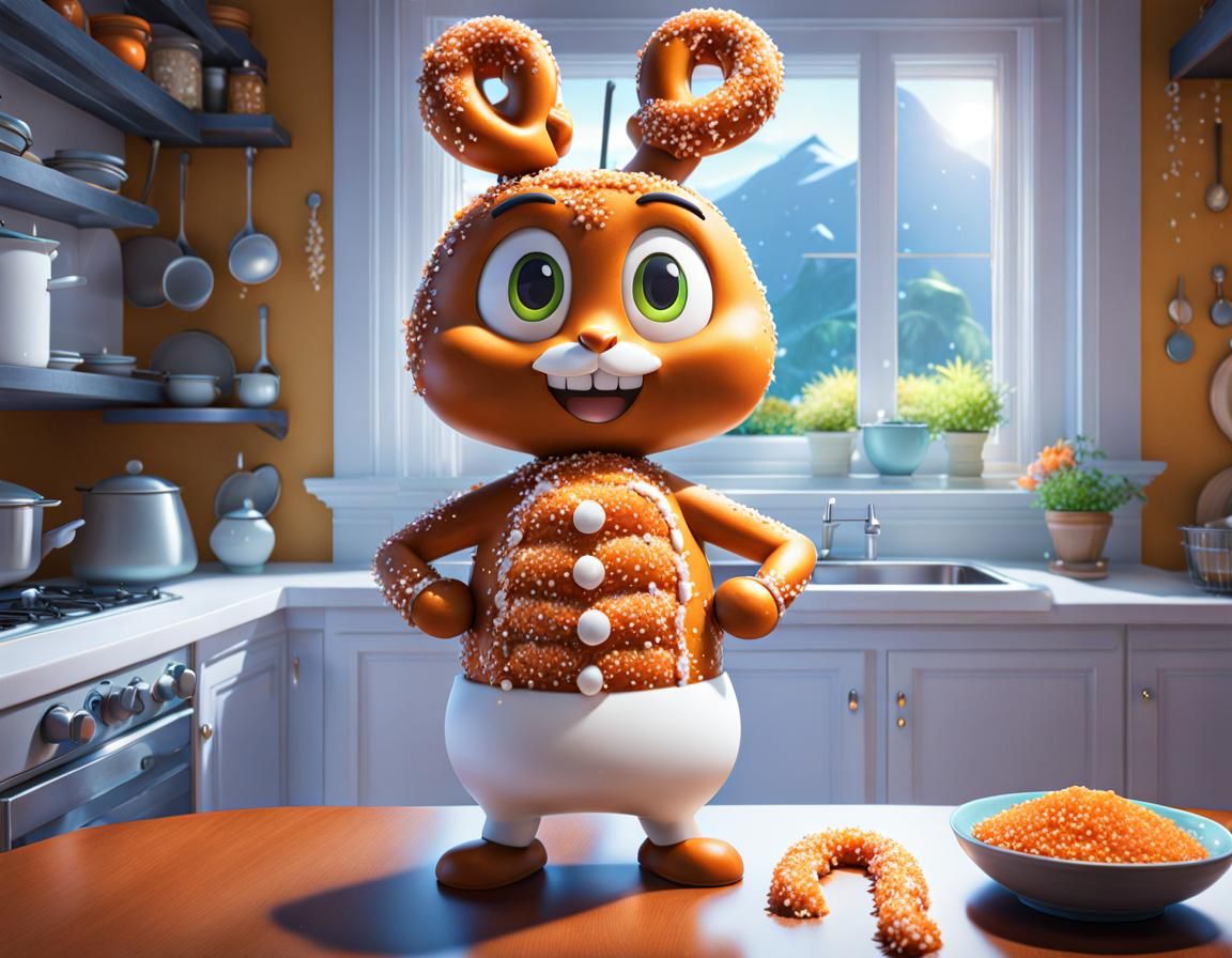 Pretzel Man.  Yep he is twisted.  by @Angel666