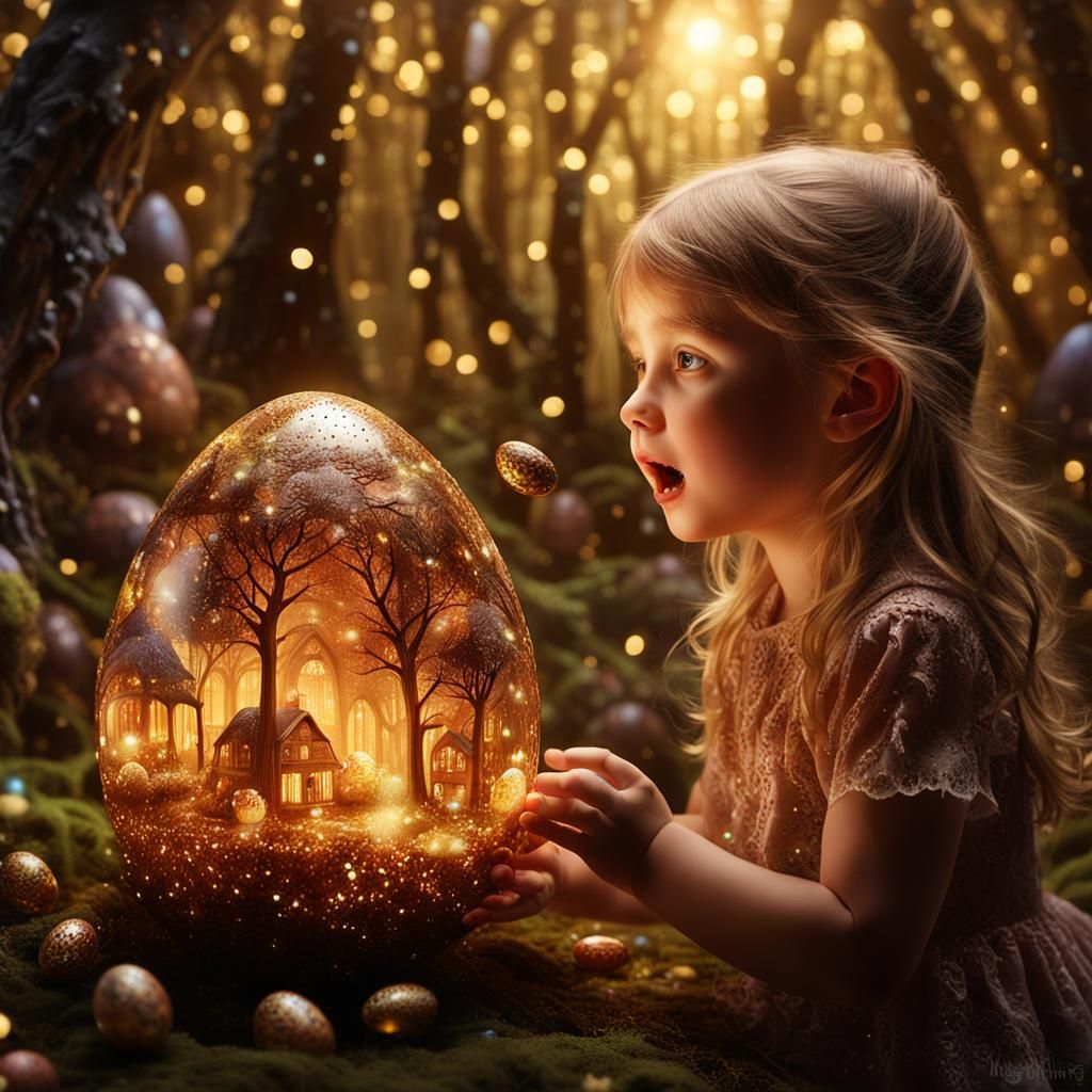 ‘Mumma  look at this egg , I’ve found  some , I’ve not eaten any ‘  by @EvolvingSoul