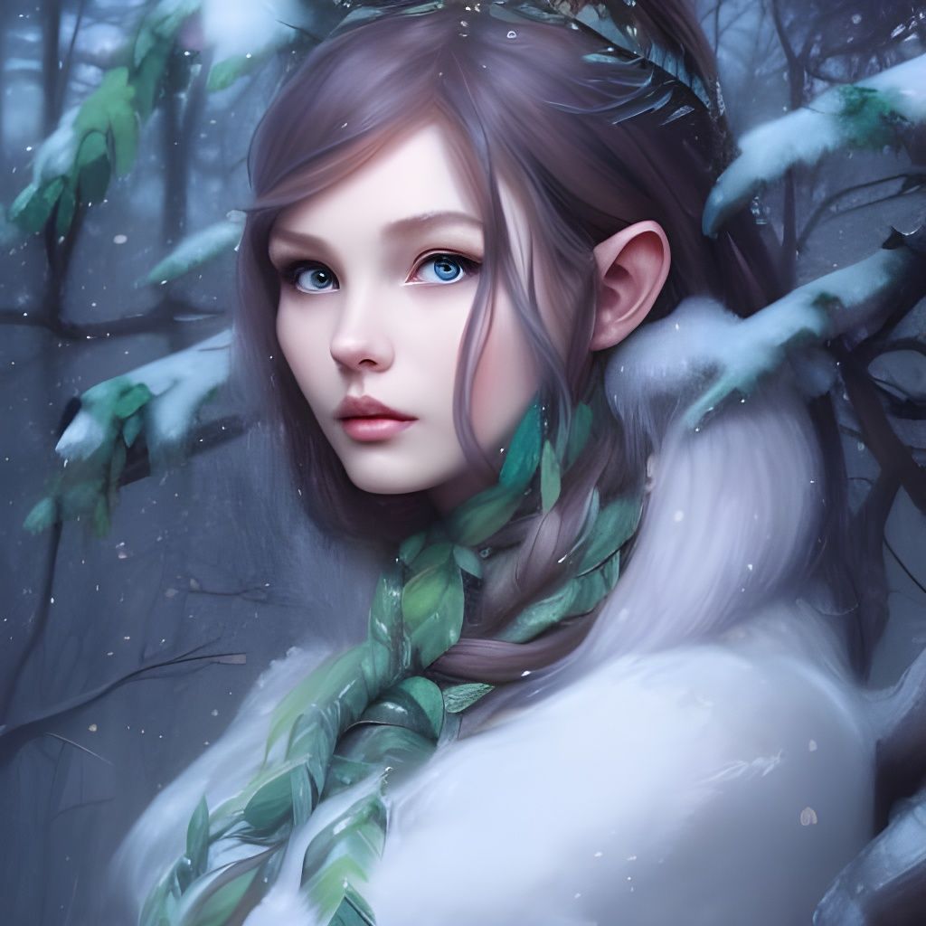 winter girl  by @Emma