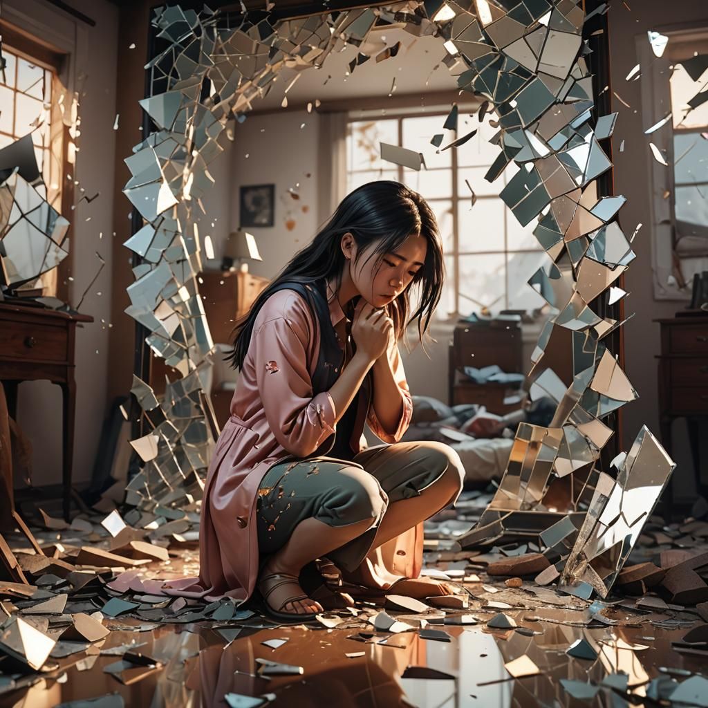 7 years bad luck   by @BulePanda