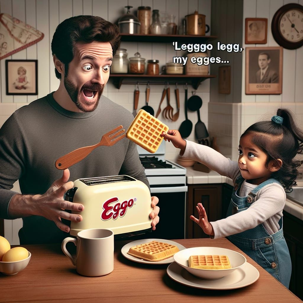 Leggo My Eggo Ai Generated Artwork Nightcafe Creator