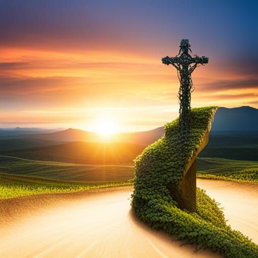 The cross on a hill! 