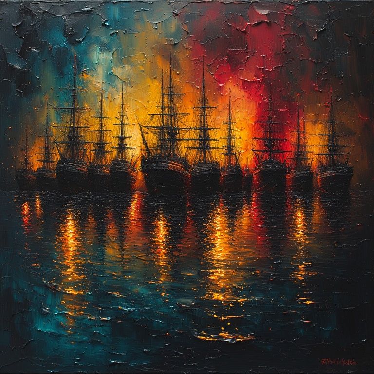 Approaching the harbour