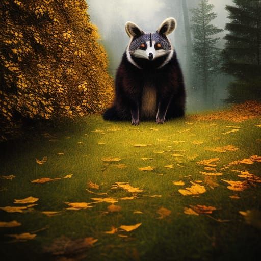 Trash Panda - AI Generated Artwork - NightCafe Creator