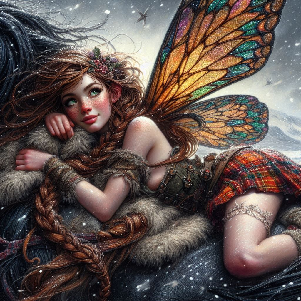 Cuddling Fairy