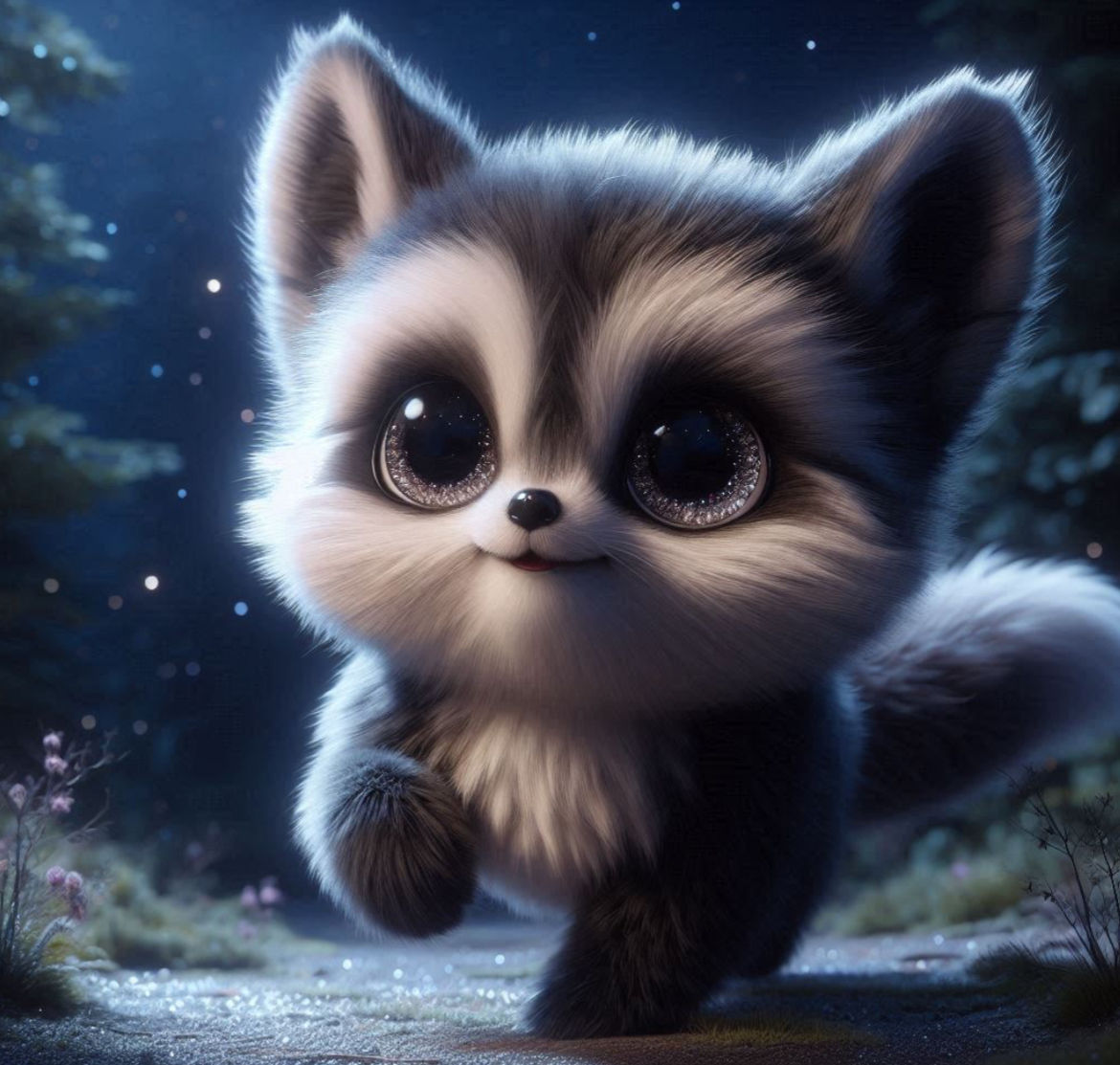 Fluffy Wolf