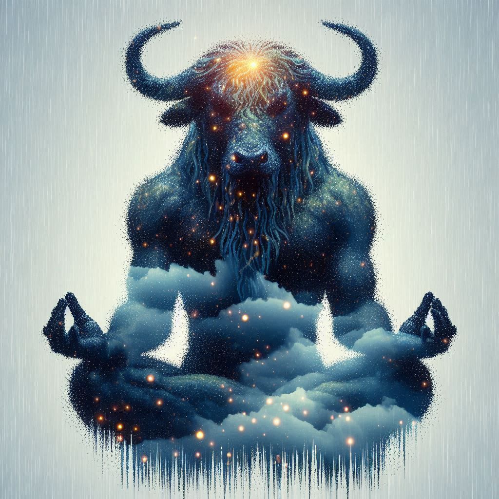 double exposure beautiful fantasy DALL-E 3 portrait landscap...