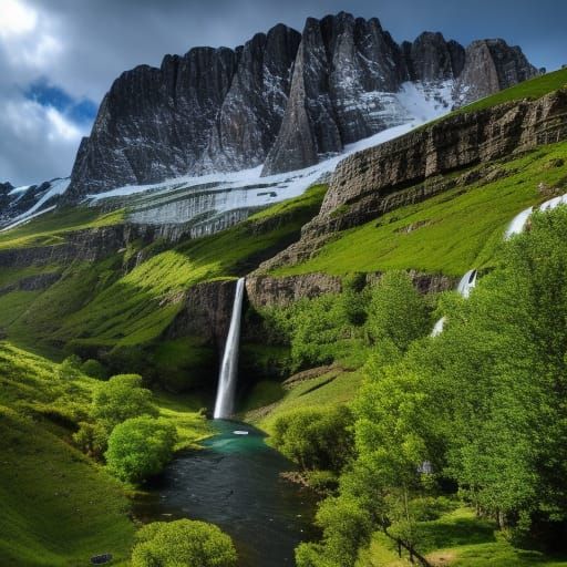 The highest mountain