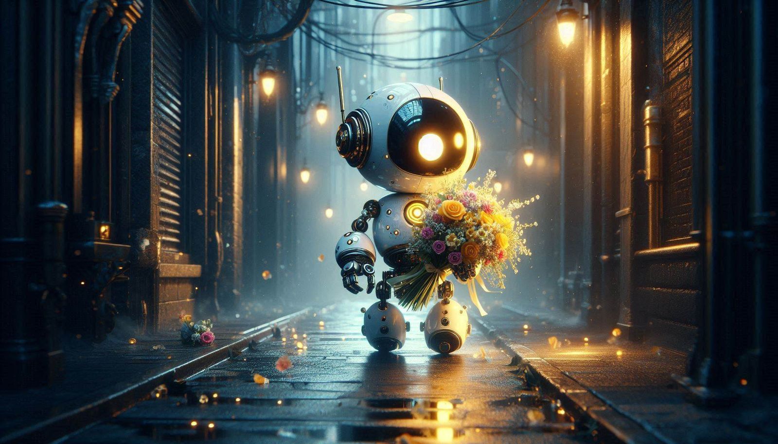 Flower delivery Robot