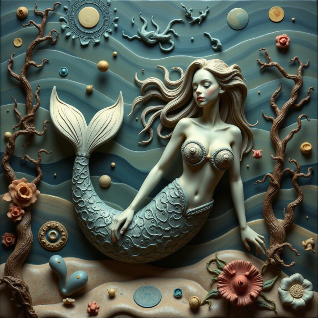 <lora:SHADOW HILLS:1.0> Mermaid