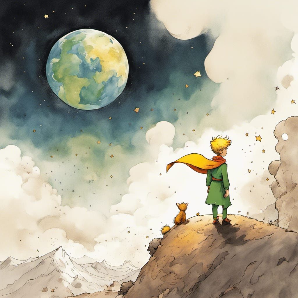 The Little Prince - AI Generated Artwork - NightCafe Creator