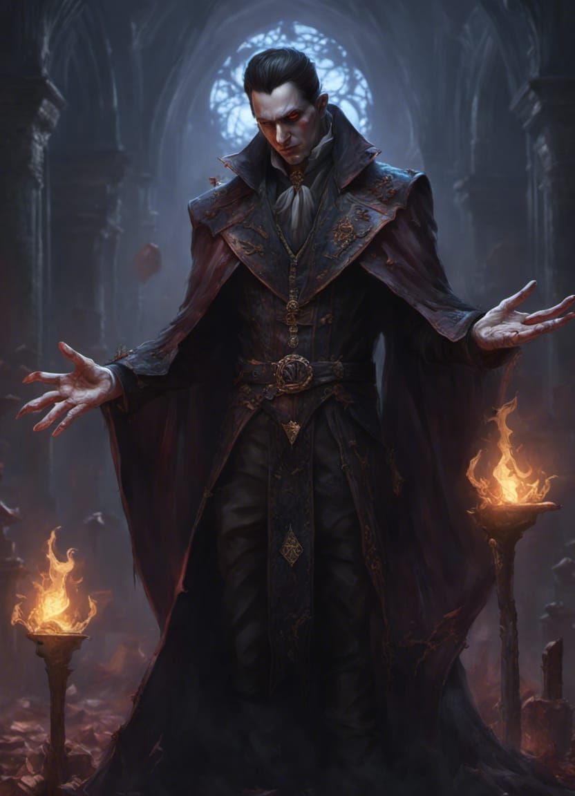 Vampire Lord - AI Generated Artwork - NightCafe Creator