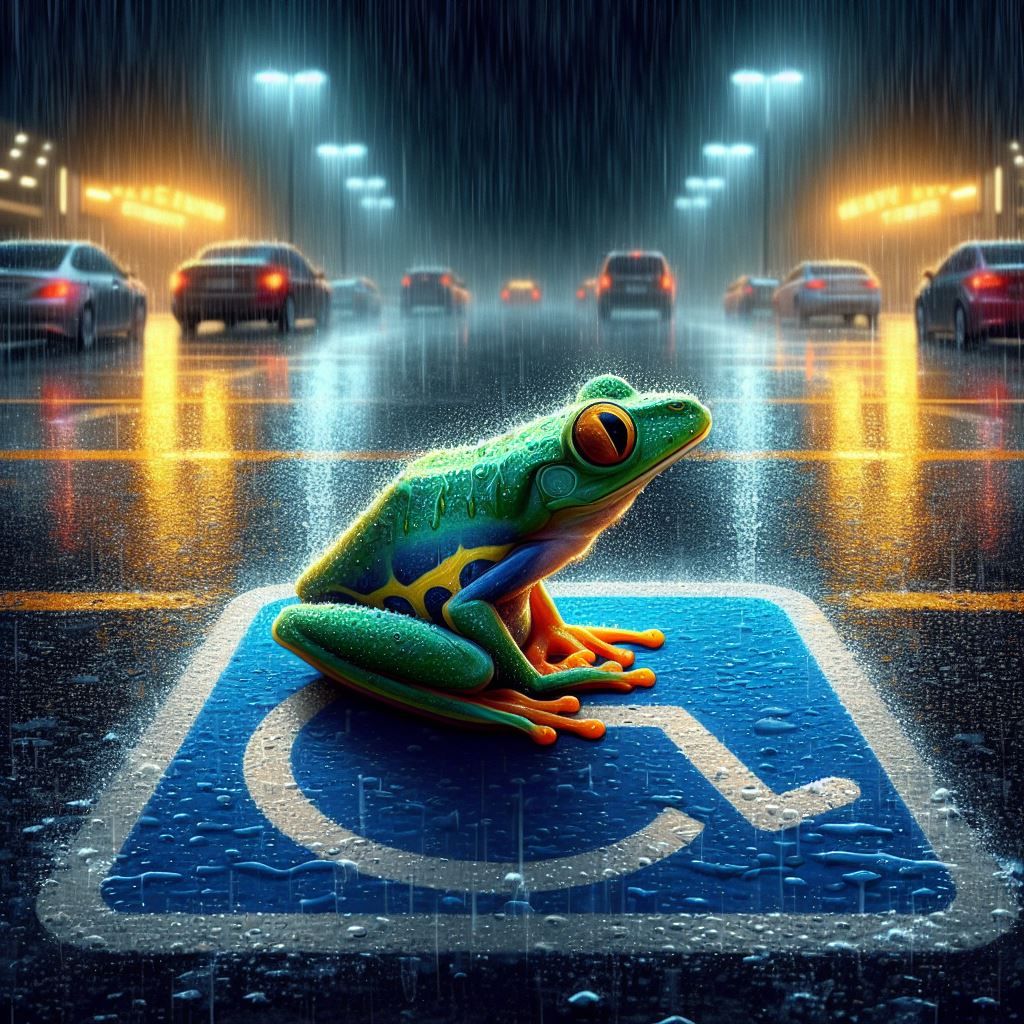 What do you call an illegally parked frog? Toad.