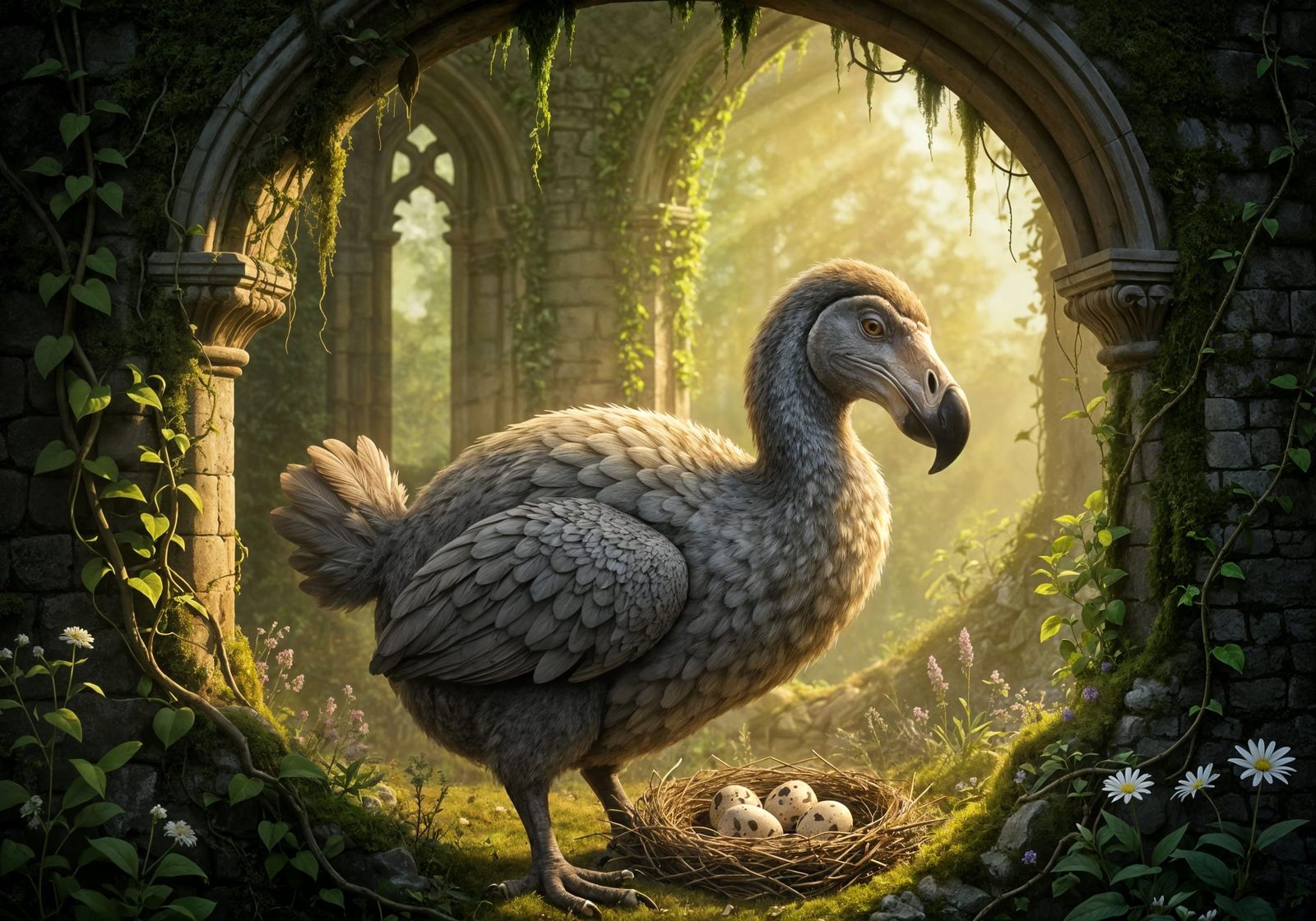 Keeper of the Forgotten Nest  by @AI Armand 