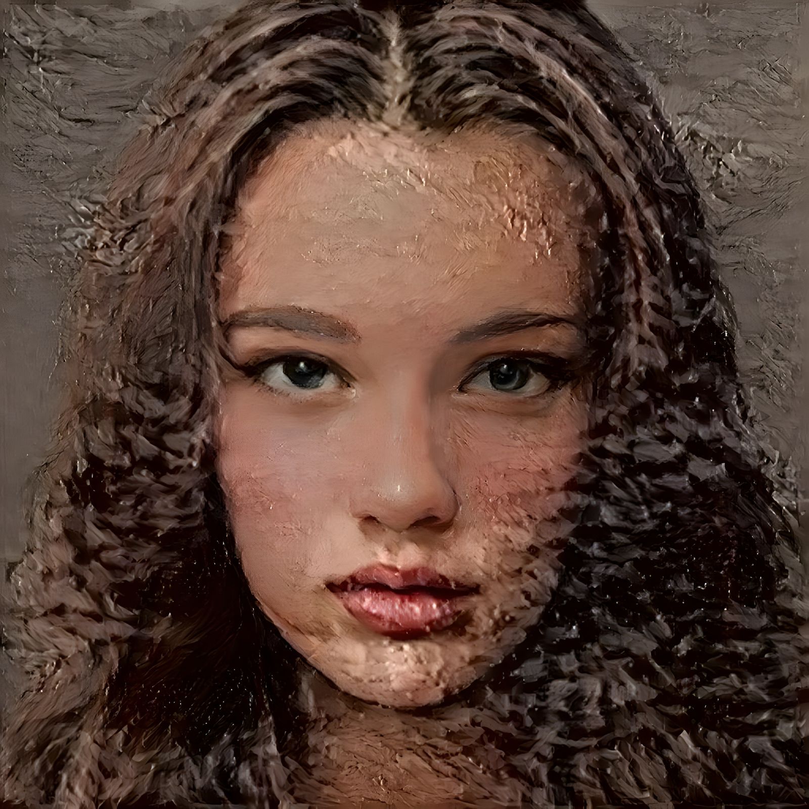 Model AI created girl