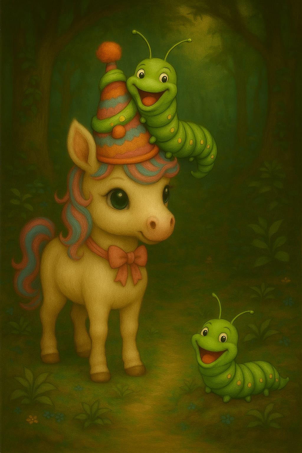 Nubs and the caterpillar